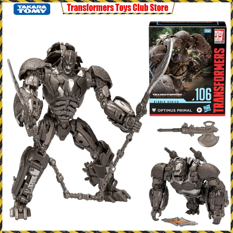 

In Stock Takara TomyTransformers Studio Series Ss106 Optimus Primal Leader Rise of The Beasts Action Figure Toy Gift Collection