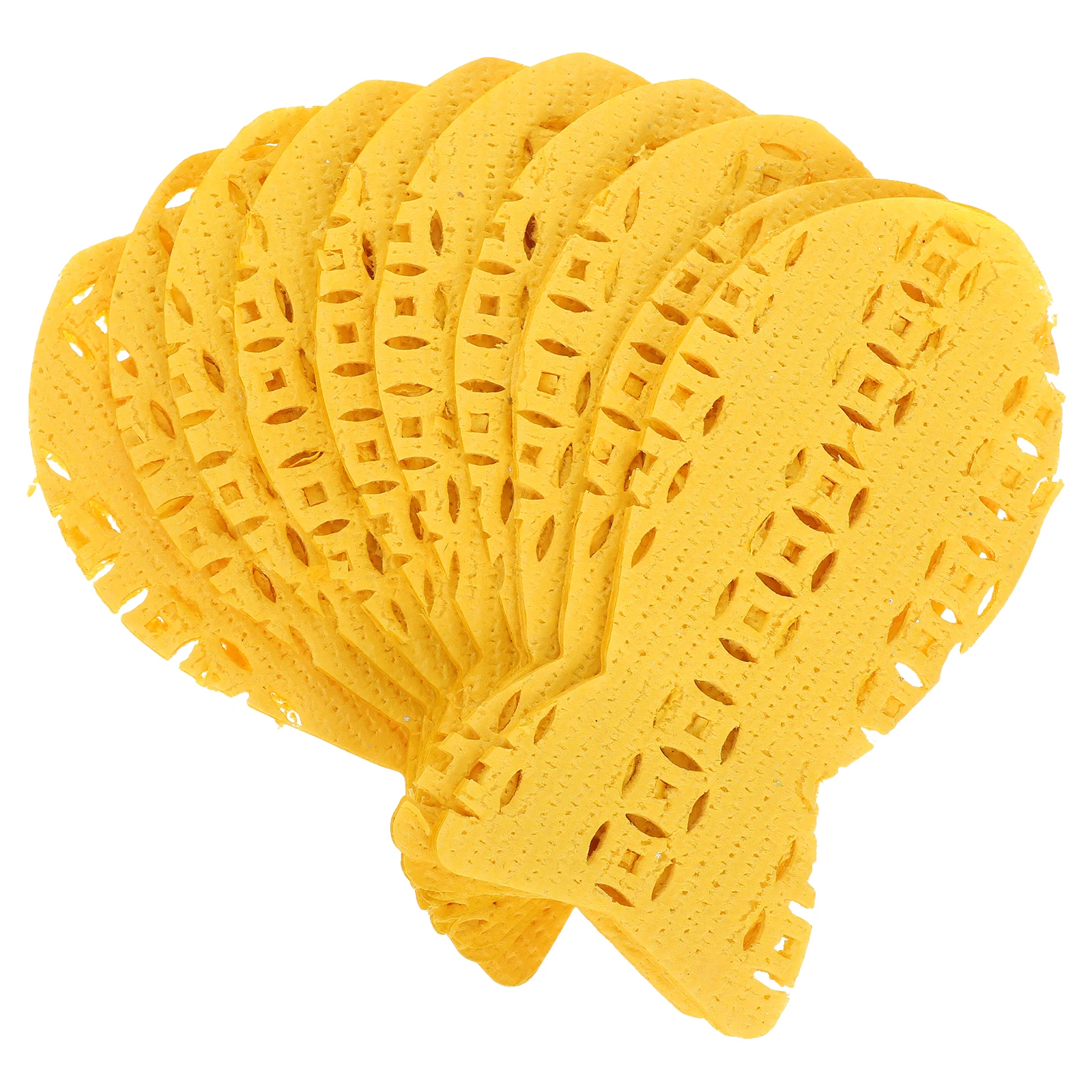 

45pcs Tribute Paper: Durable Funeral Offering Supplies For Cat Dog Cremation Bone Shaped Ghost Money Yellow Ancestor Paper Pet