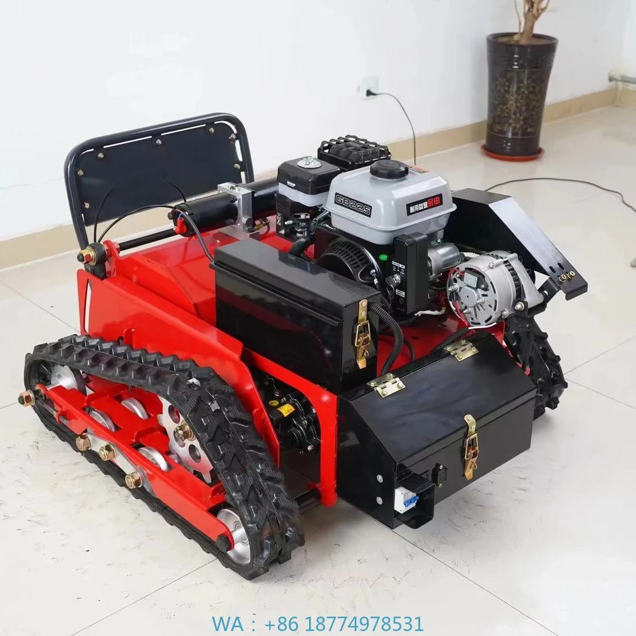 Power Crawler Remote Control Lawn MowerFactory Supply 550mm Strong