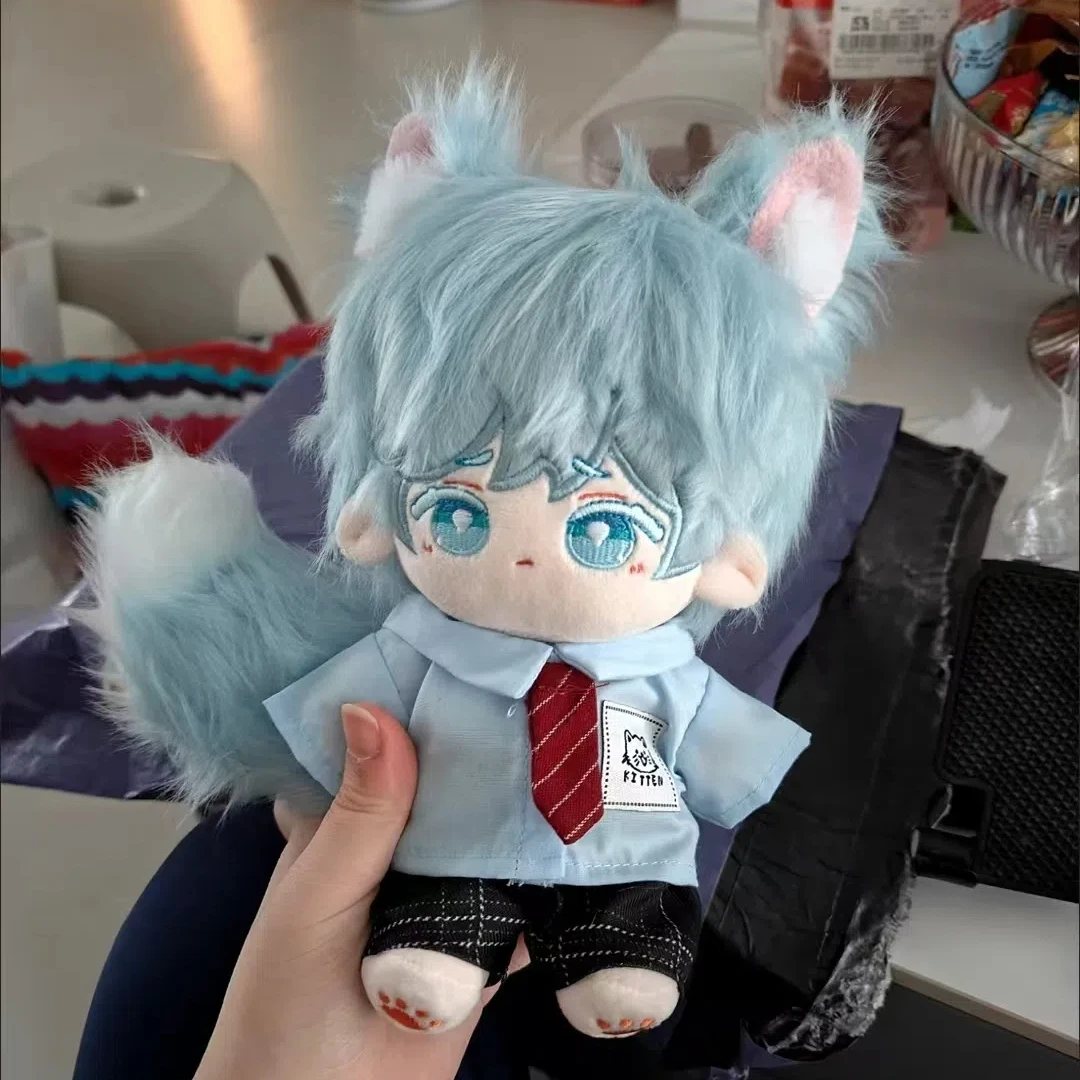 20 سنتيمتر لعبة Genshin تأثير تشونغ يون شخصيات كرتونية تأثيري أفخم الجسم الأذن الذيل لعب للأطفال الكرتون بلوشي الهدايا