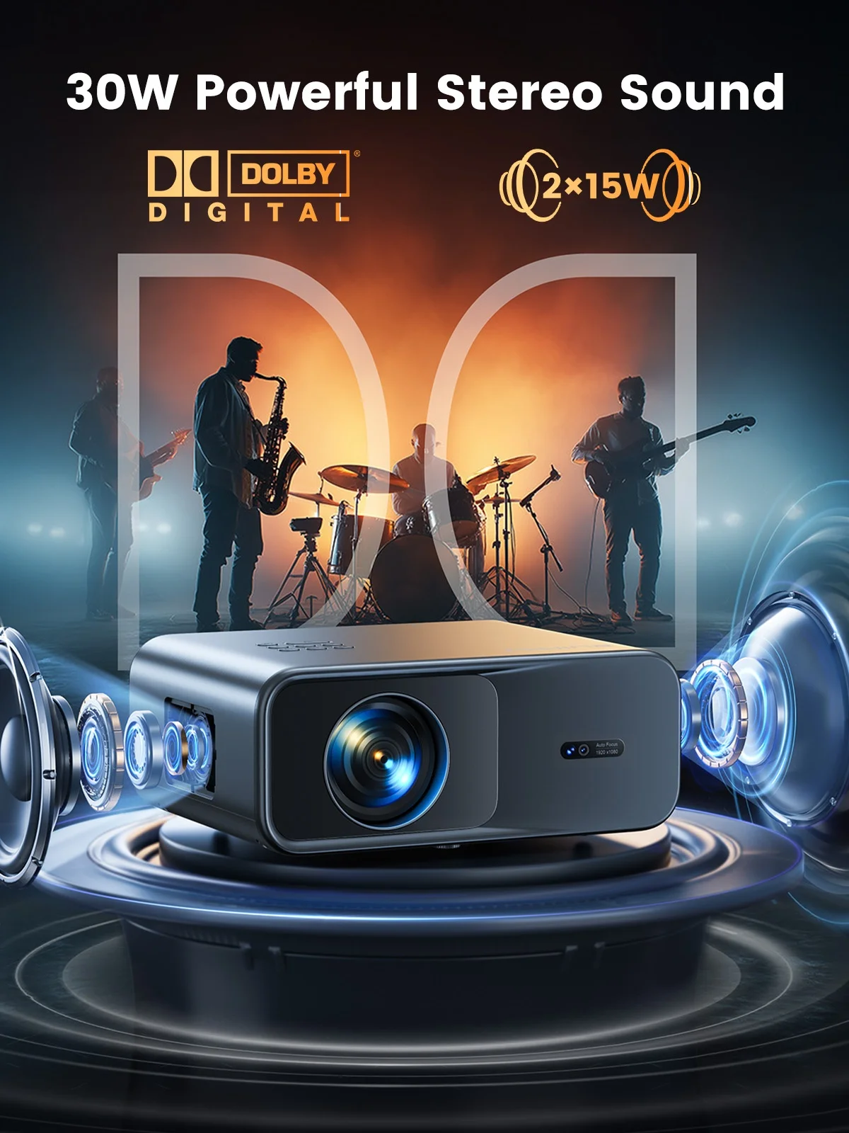 Wimius projecteur 4K Smart Google TV BT5.2 Mini projecteurs Full HD 1080P 1200ANSI Keyston projecteur Home cinéma Laser Proyector