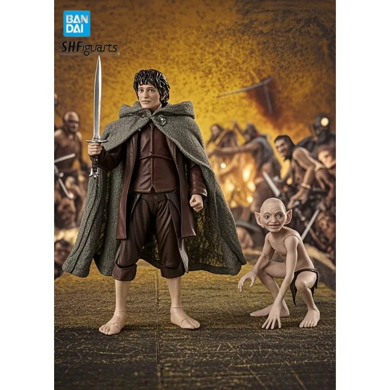 

Bandai S.H.Figuarts ZHW Frodo Baggins and Guru Maximum Height 12 Cm Action Figure Toy Collection Gift