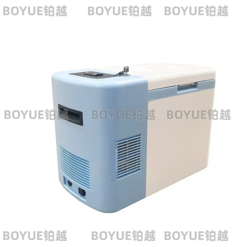 Portable Mini Fridge 110V 220V Dual Voltage Compact Cooler for Vaccine Medicine Lab Sample Storage Freezer Box Travel Car