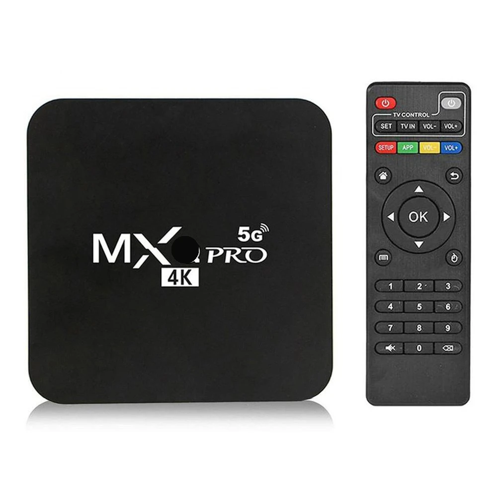 MX PRO Smart TV приставка Android 9. 0 4K RK3128 медиаплеер 1 ГБ 8 ГБ с 11,1G Wifi четырехъядерный мультимедийный плеер телеприставка