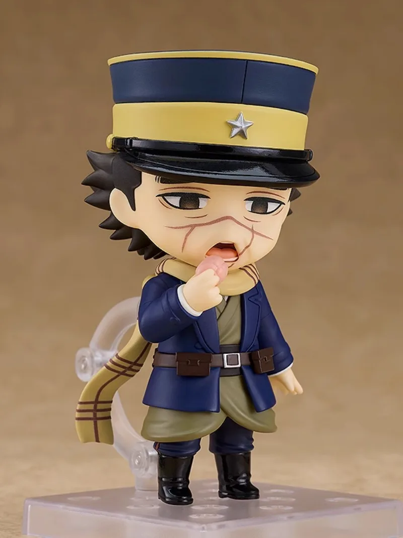 GSC Original:Golden Kamuy Sugimoto Saichi Q version figma PVC Action Figure Anime Figure Model Toys Figure Collection Doll Gift