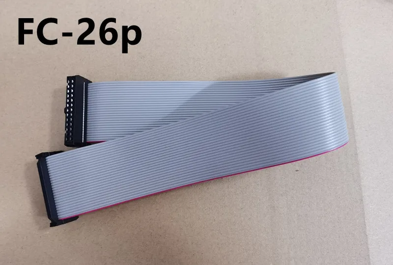 

1PCS FC-26p 30CM 2.54MM pitch JTAG AVR ISP DOWNLOAD CABLE 26P WIRE 26PIN Gray Flat Ribbon Data Cable FOR DC3 IDC BOX HEADER