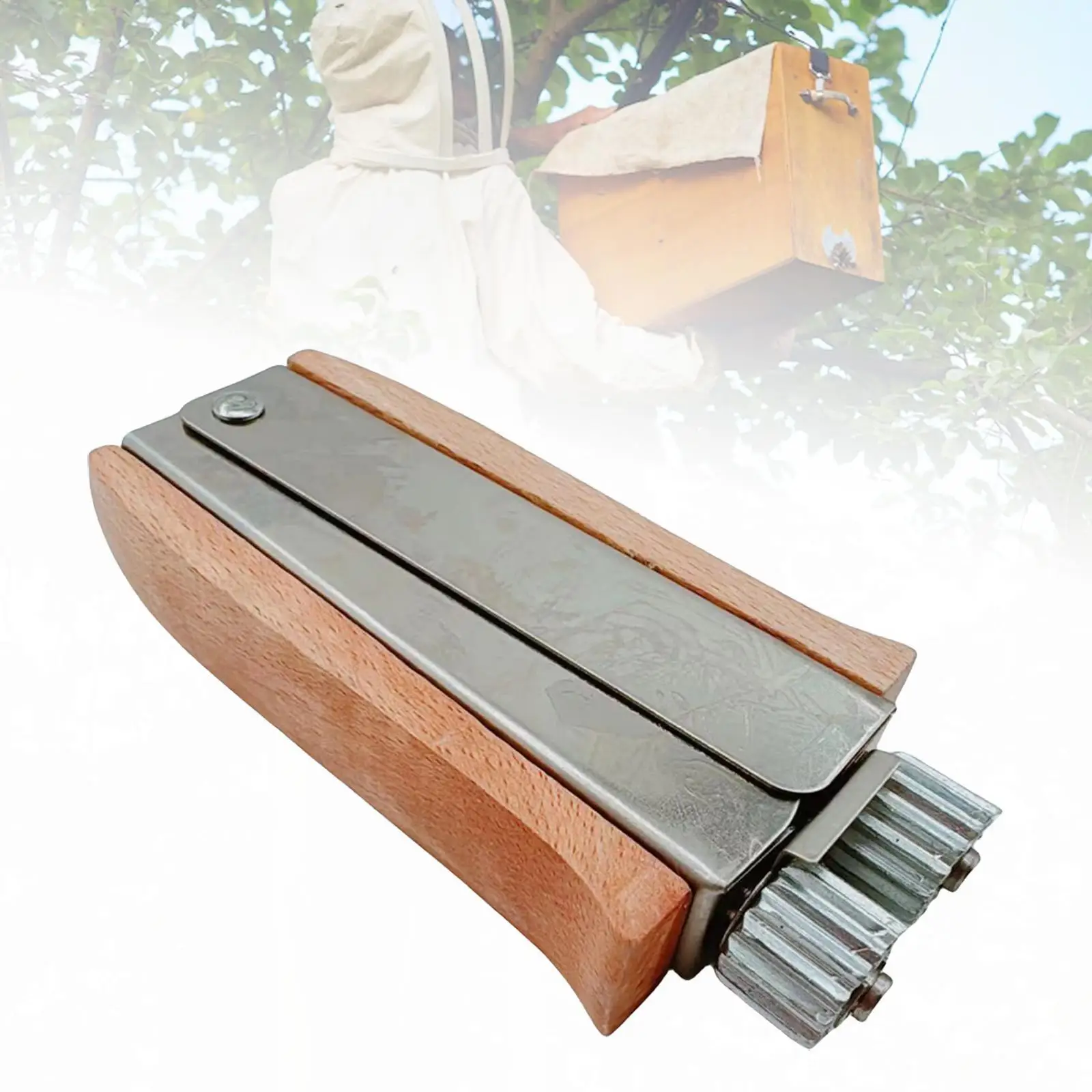 Beehive Wire Tightener Sturdy Hand Tool Multifunction Wooden for Farm Garden