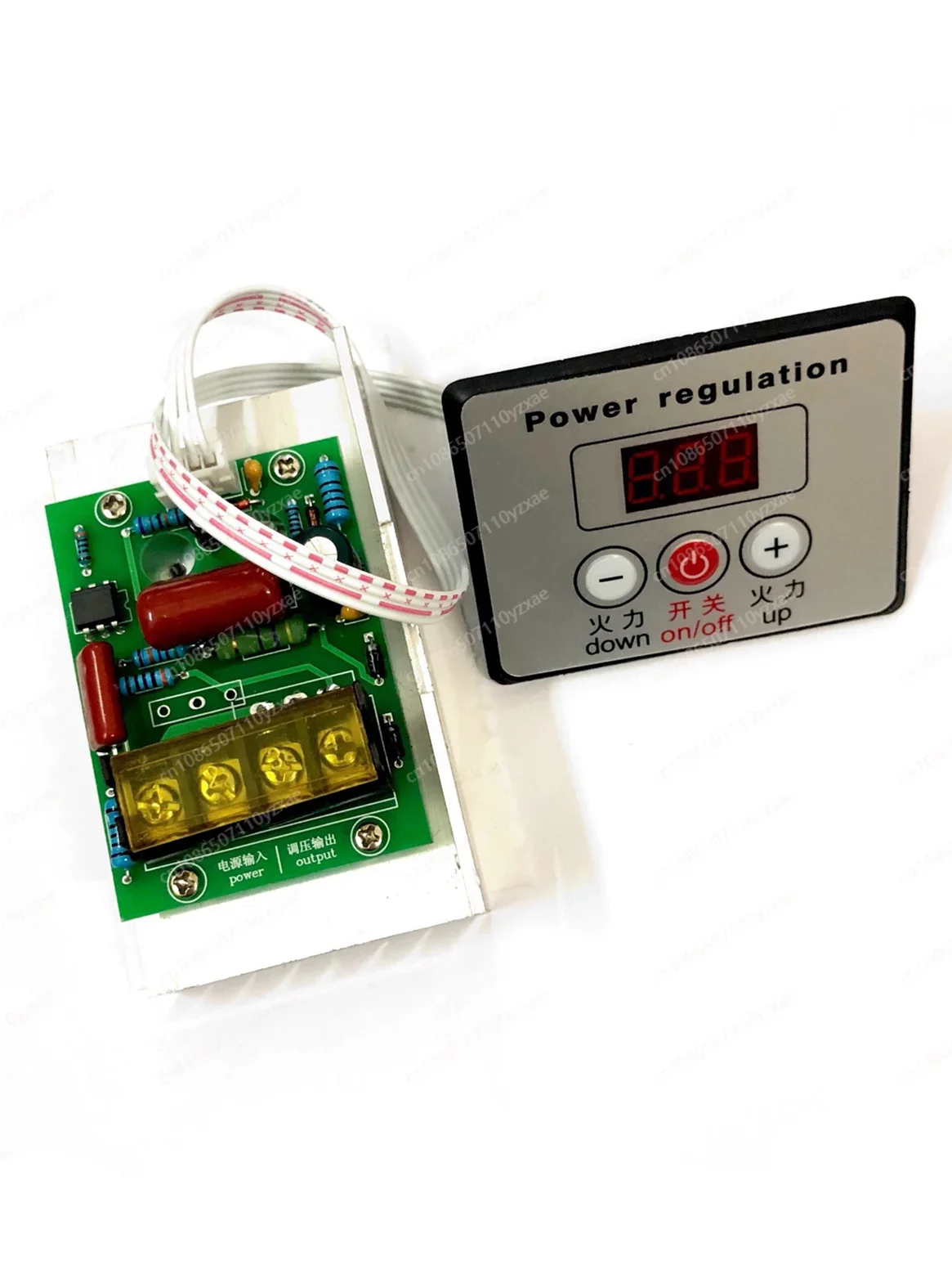 6000W Triac Voltage Regulator High Power Oven Thermostat Controller Voltage Regulator 220v 380