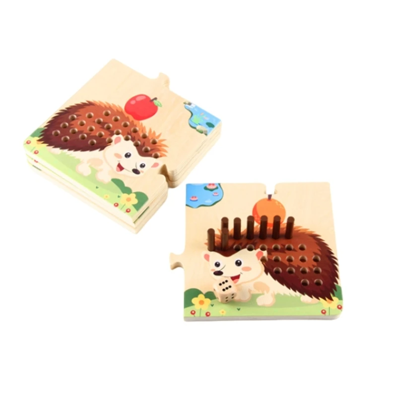 Hedgehog Game Family Game Sticks for Children Fine Motor Skill Fun Manual Skill Competition