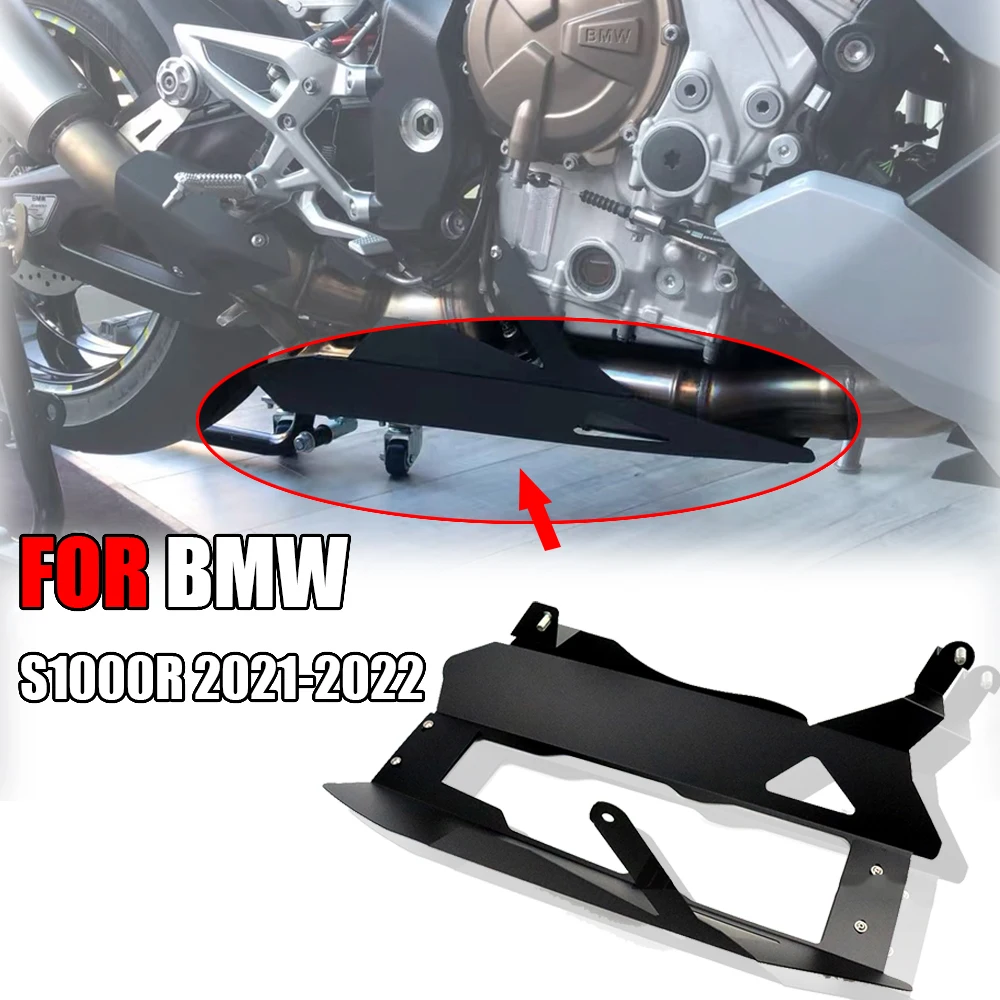 

Motorcycle Accessories For BMW S1000R 2021 2022 S 1000 R Exhaust Bellypan exhaust cover bellypan protection