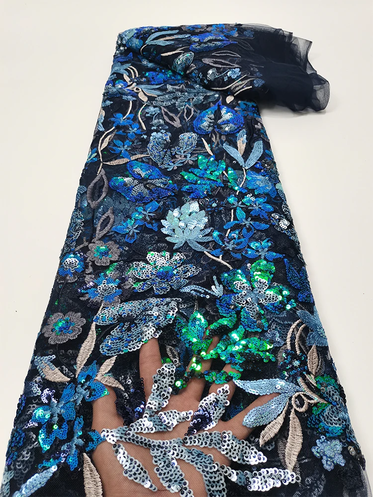 dark-blue-emerald-3d-sequin-embroidered-tulle-fabric-–-luxury-floral-beaded-mesh-for-evening-gown-wedding-dress-stage-costume
