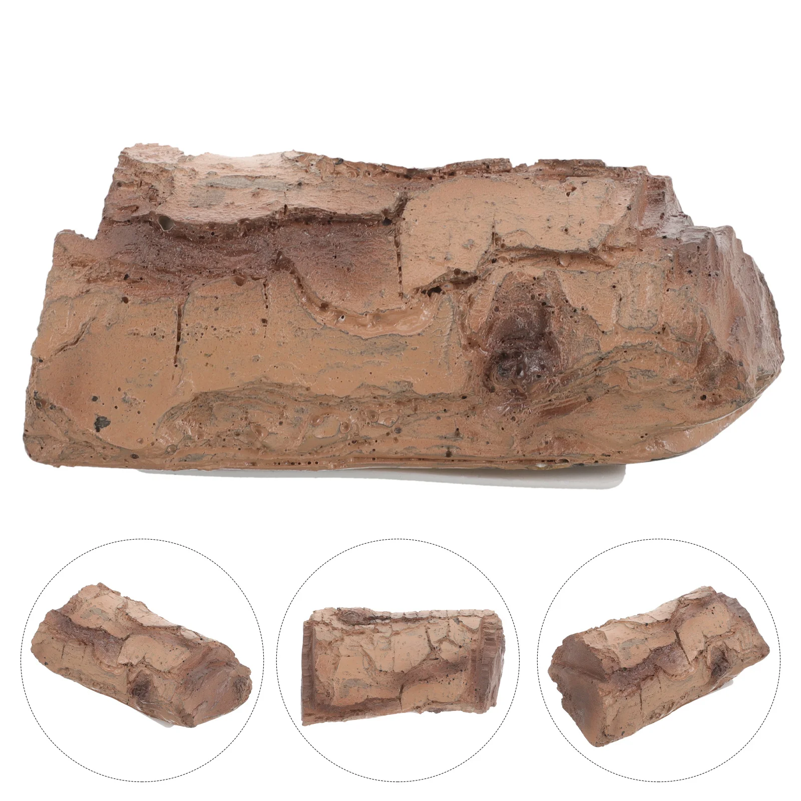 صندوق تخزين المفاتيح المخفي تصميم حجر الراتنج في الهواء الطلق مقاوم للماء مفتاح مخفي لحديقة ساحة الباب الأمامي حامل مفاتيح احتياطية آمنة #2