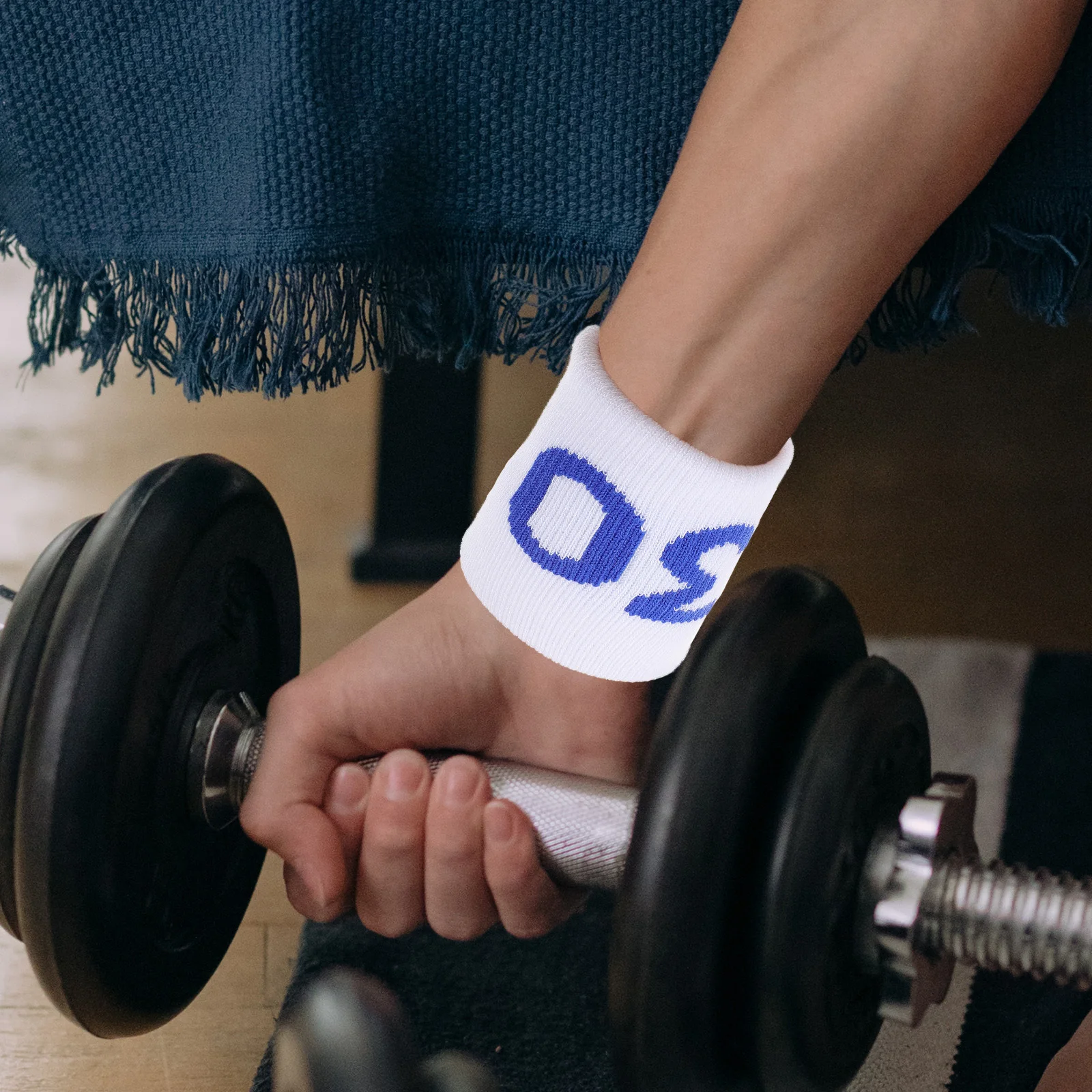 

1 Pair Elastic Cotton Wrist Brace Breathable Support For Yoga Running Fitness Workout Sports Wristbands Men Sweatbands Arthritis