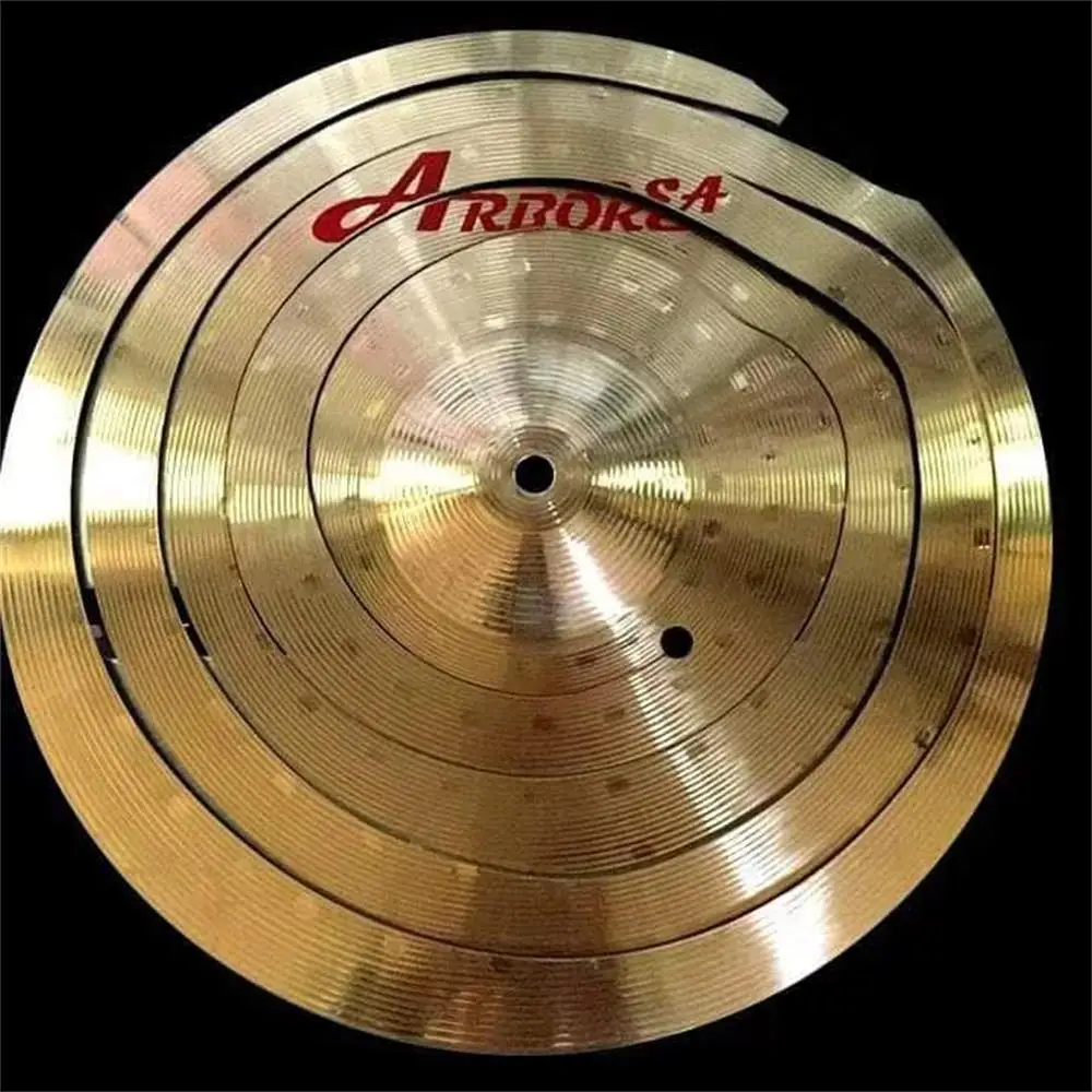 Arborea 10/12/14 inch Spiral B8 Material Effects Cymbals Drum Accessories Percussion Musical Instrument