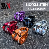 Vástago de bicicleta de montaña ajustable, abrazadera de 31,8mm, abrazadera CNC hueca de alcance corto, piezas de manillar de bicicleta anodizadas en negro/rojo
