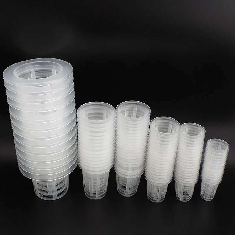 20pcs Sponge Soiless Hydroponic Planted Sponge Vegetable Nursery Pots Cloning Collar Garden Cultivation Planting Basket Net E2