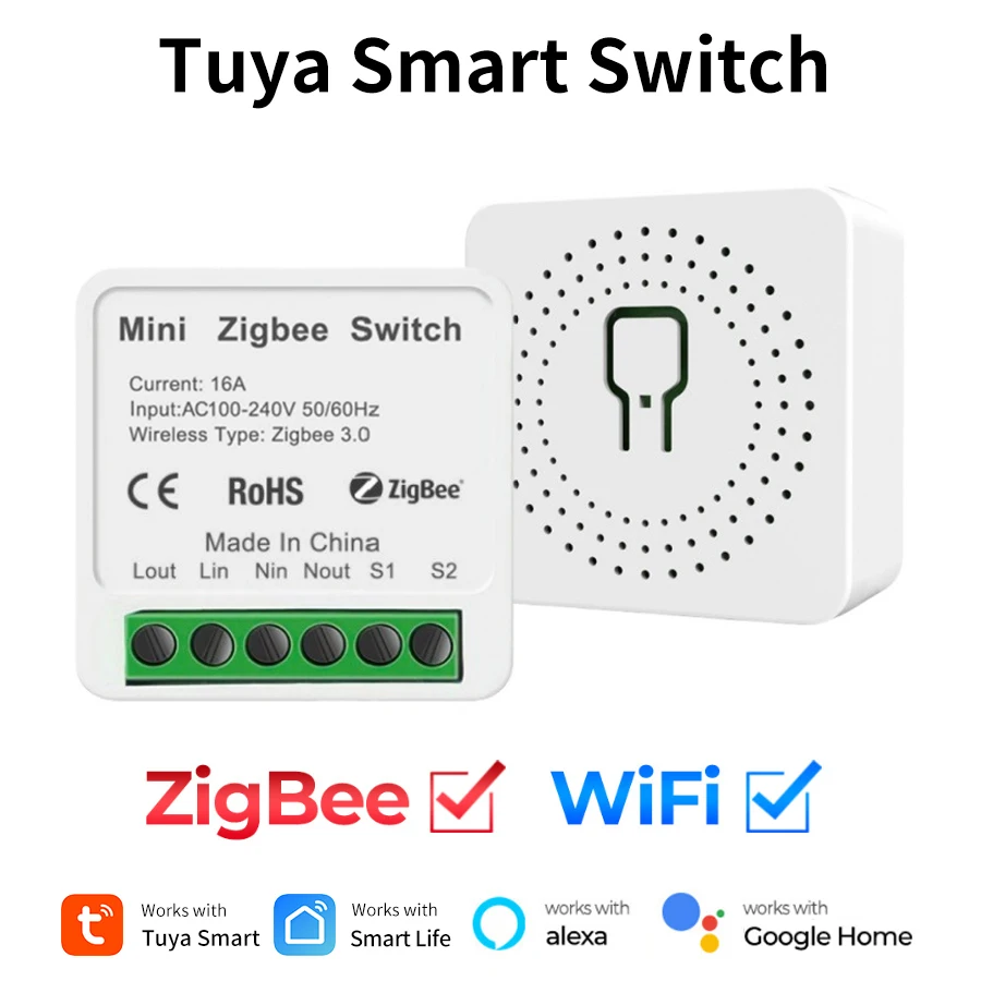 modulo-de-automacao-de-interruptor-inteligente-zigbee-wifi-ac100-240v-16a-controle-bidirecional-funciona-com-alexa-google-home-e-app-tuya