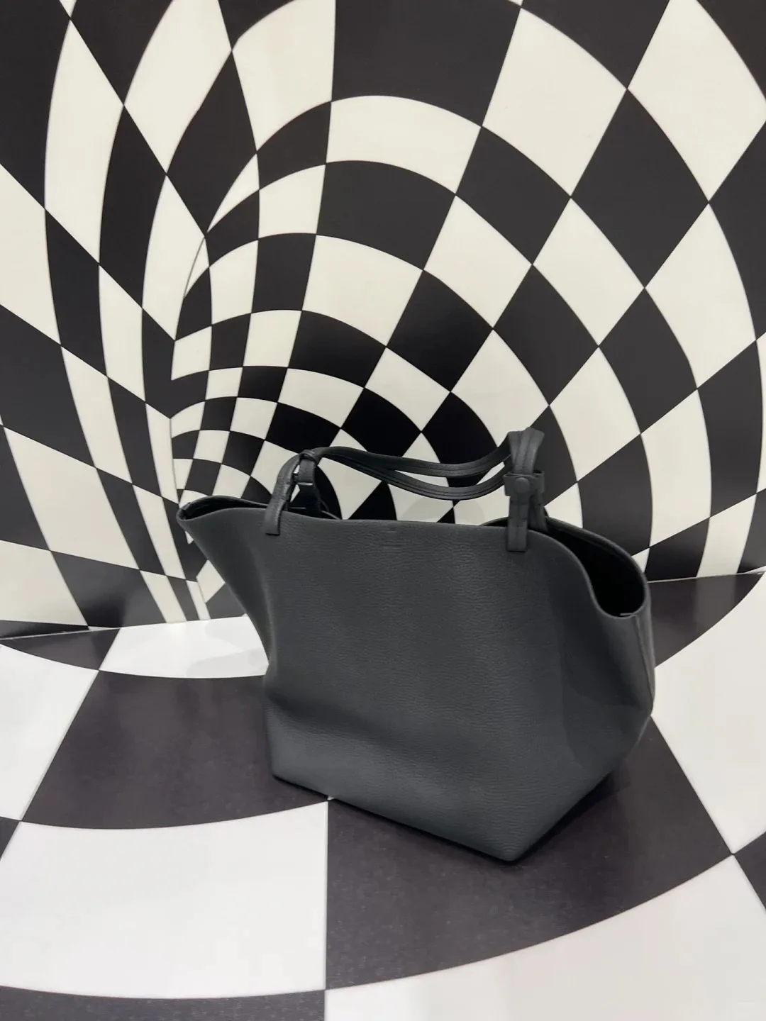 Novo parque saco clássico grande capacidade designer granulado sacola casual moda hobo saco de couro alta qualidade saco do mensageiro