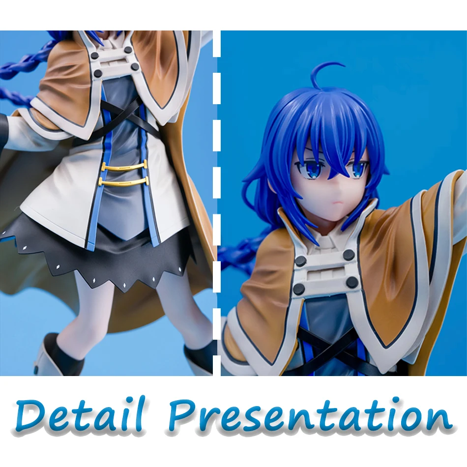 25cm Anime Mushoku Tensei：Jobless Reincarnation Magician Roxy Migurdia Anime Action Figure Figure PVC Collection Model Doll Toy