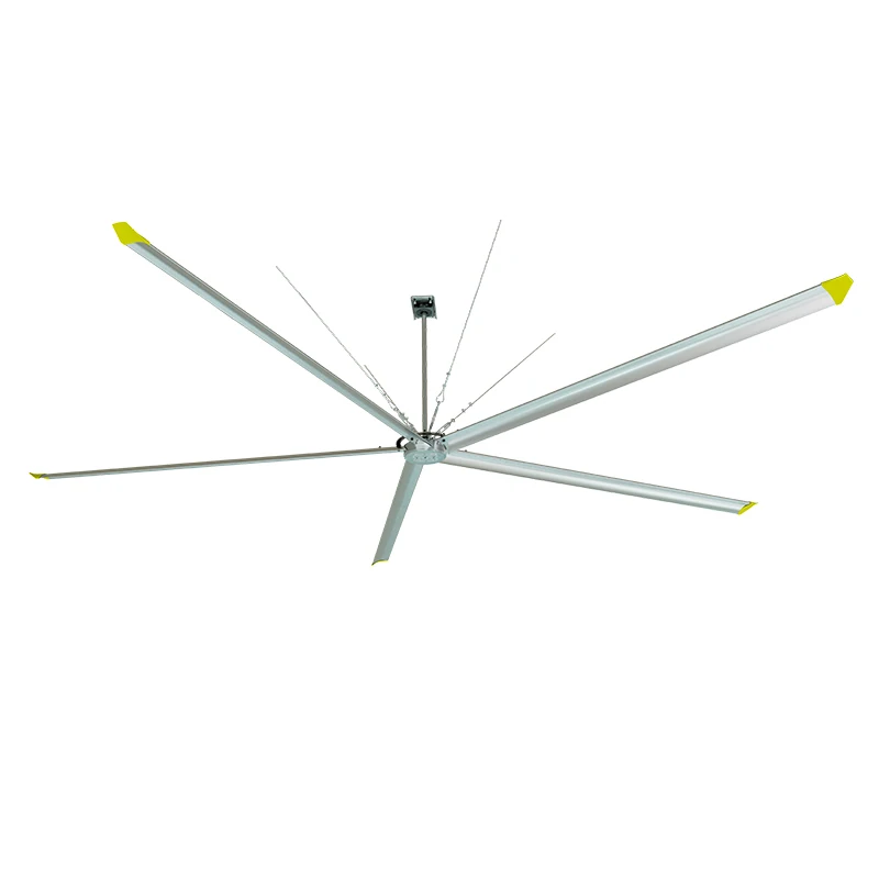 

Промышленный вентилятор с алюминиевыми лопастями, изготовленными на заказ, большой потолочный вентилятор, 7,3 метра, вентилятор HVLS.