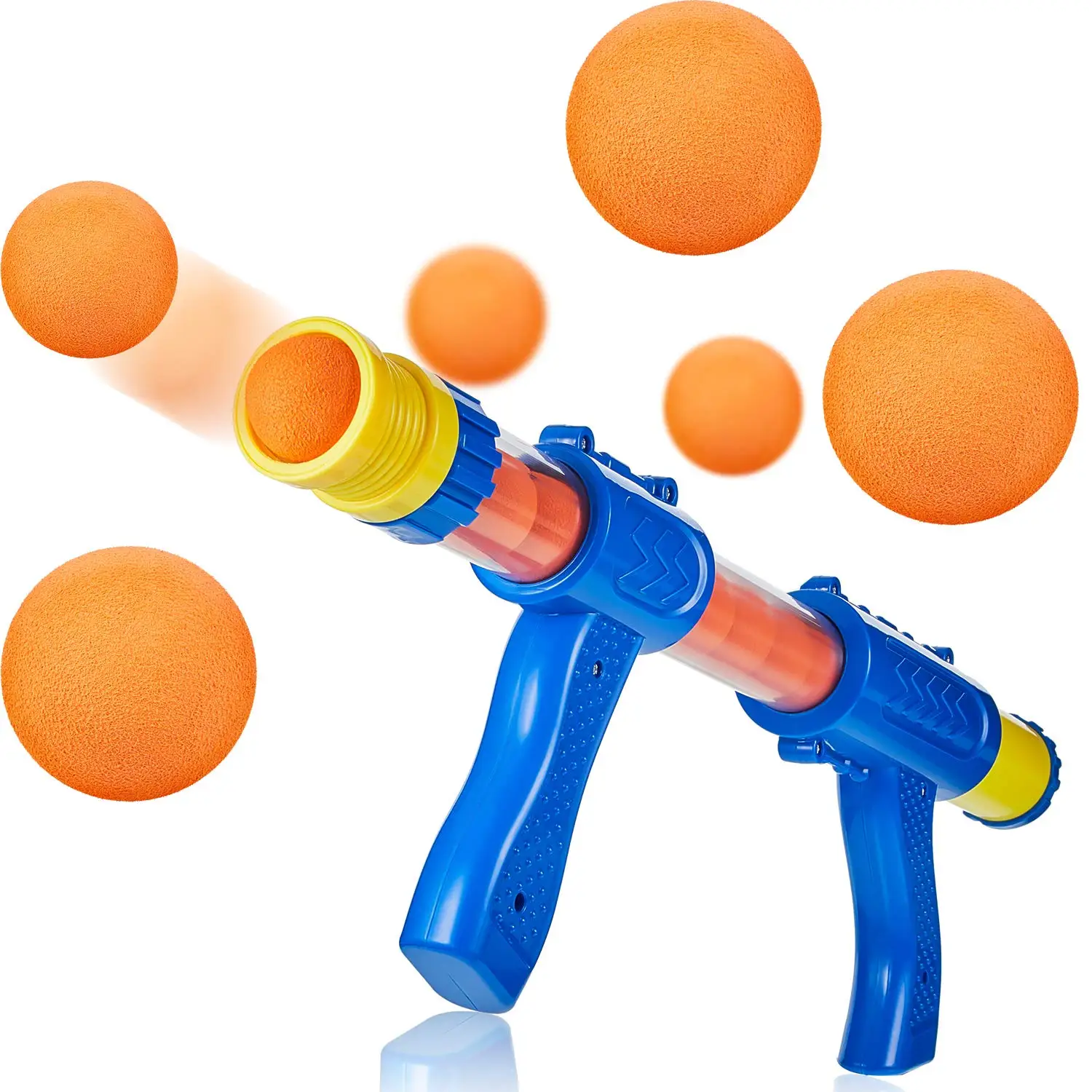 50pcs Popper Refill Balls 2.8cm Soft Foam Ball Bullet for Air Powered Children Blasting Series Pet Toy Ball Toys Gun Accessories