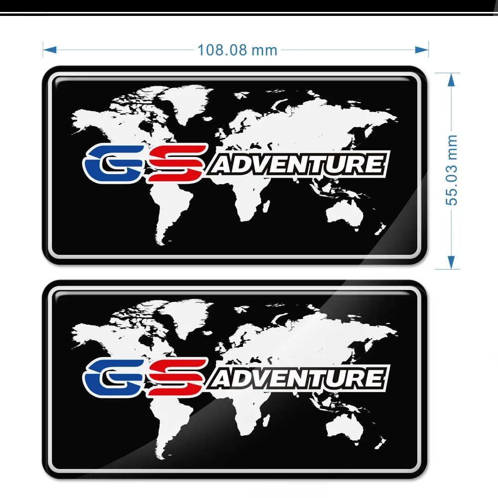 

R 1200 1250 GS GSA HP Trunk Stickers Decal For BMW R1250GS R1200GS F850GS F800GS G310GS F 750 850 800 Luggage Aluminum Cases