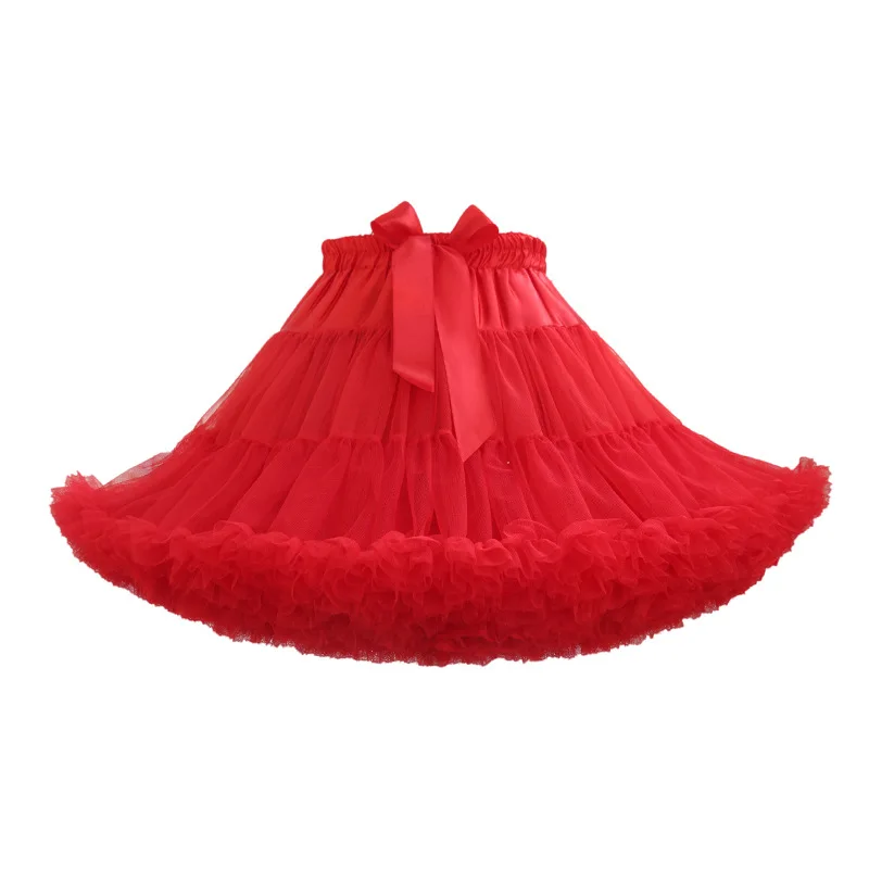 Fashion Bustle Tulle Summer Skirts Women Lolita Bottom Harajuku Saia Jupe Femme Vintage Mesh Tutu Skirt Woman Clothes Faldas