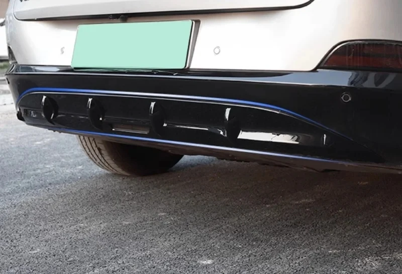 Car Rear Bumper Spoiler Decorative Parts Fit for Xpeng G6 2022-2024 Modified Auto Rear Lip ABS Rear Bumper Car Accessories