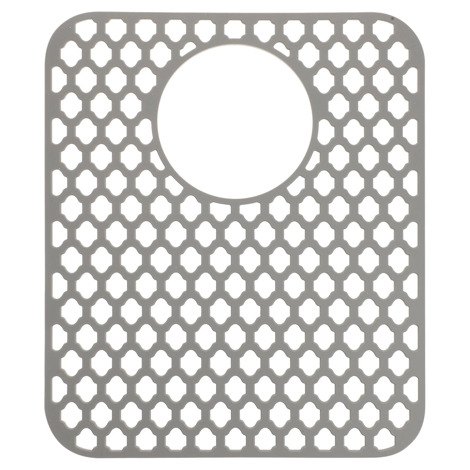 

Silicone Sink Mat Hollow Antiskid Kitchen Countertop Protector Mats for Bottom Sound Proof Easy Clean Durability