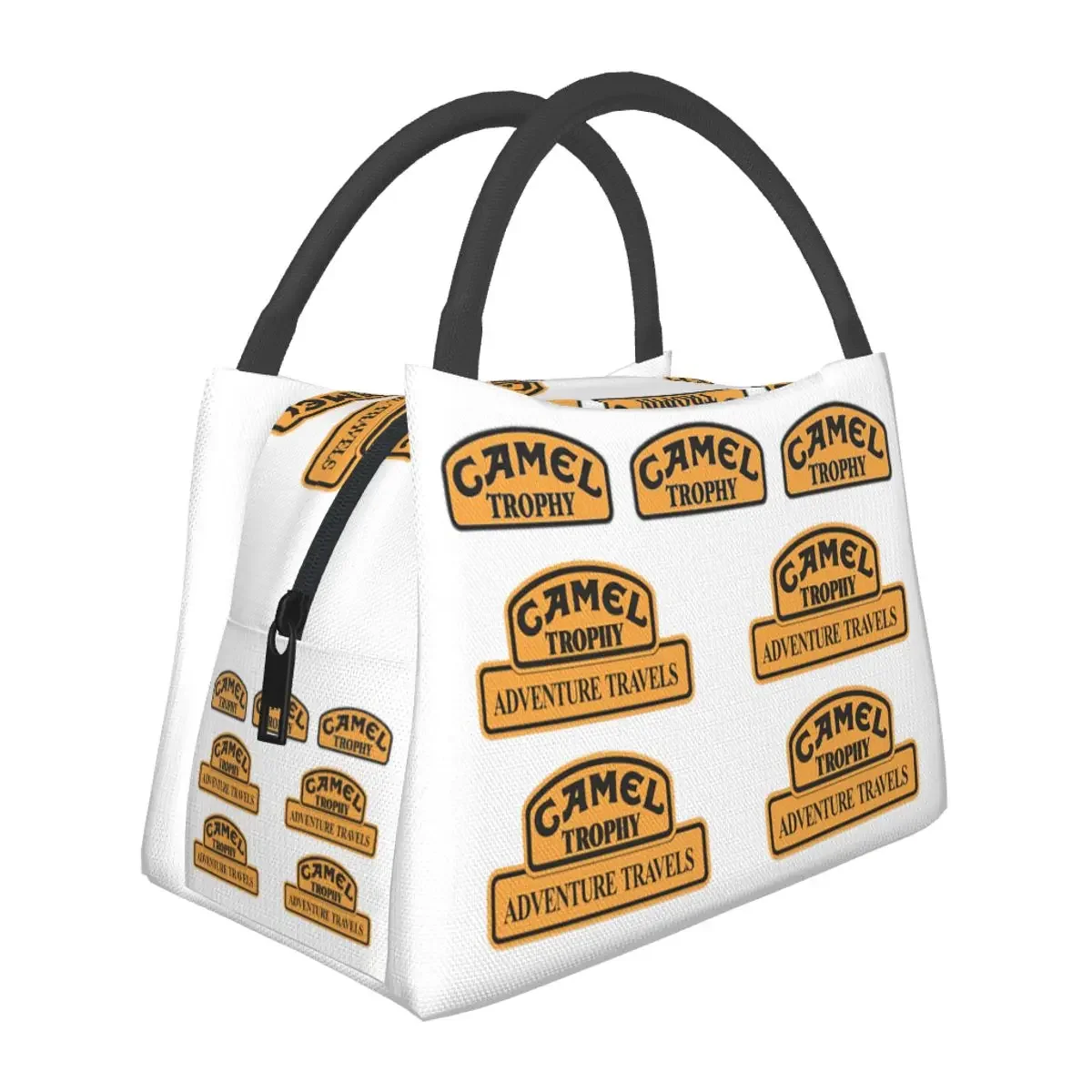 

Camel Trophy Lunch Bags Insulated Bento Box Waterproof Lunch Tote Picnic Bags Cooler Thermal Bag for Woman Children Office