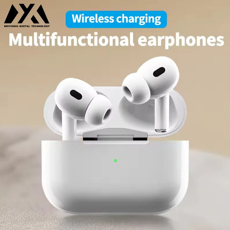 

AT2-In-ear wireless headphones with a charging case, without cables, capacitive microphone, noise reduction function, 200mAh