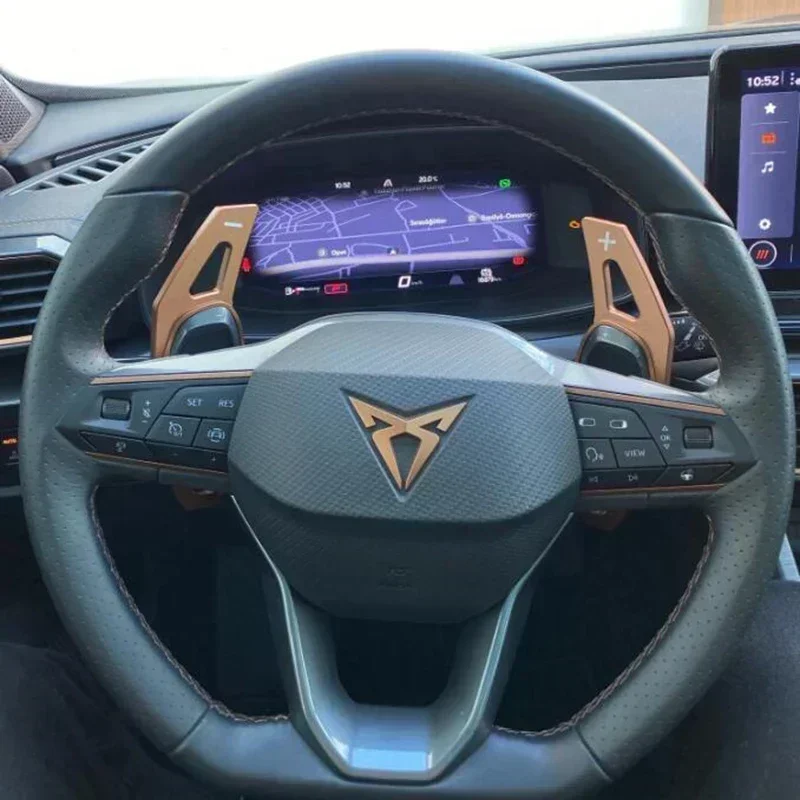 Für Cupra Ateca Formentor Leon 2021 2022 2023 Auto Lenkrad Schaltwippe Getriebe Paddel DSG Verlängerung Styling Auto Zubehör