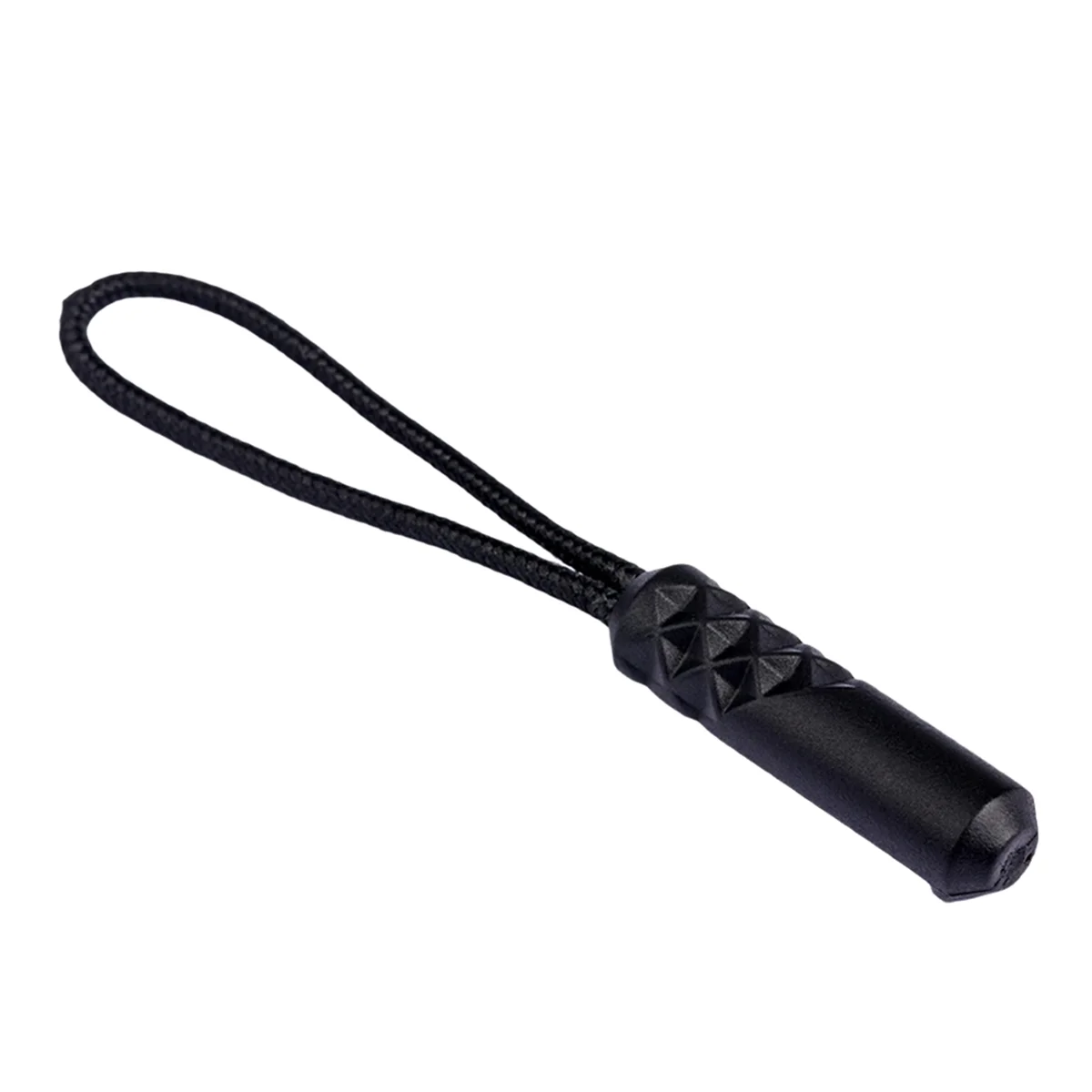 Plastic Zipper Puller, Plastic Puller, Climbing Zipper Tail Rope, Backpack Zipper Rope Black