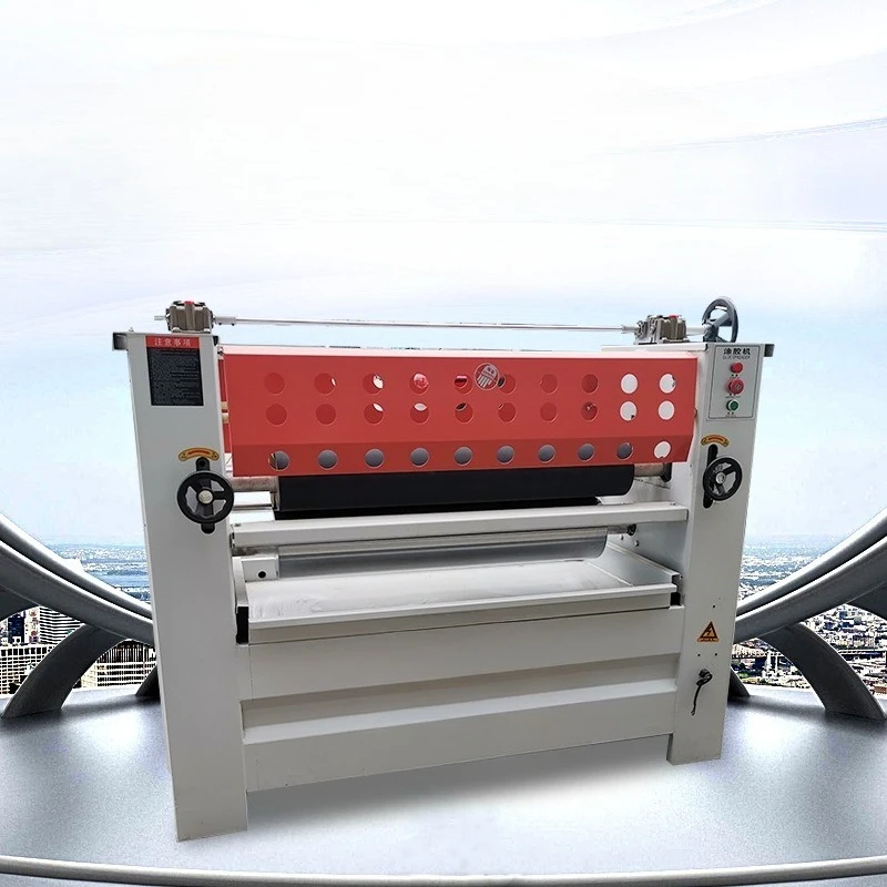 Woodworking gluing machine Single and double-sided rolling machine Large board gluing machine