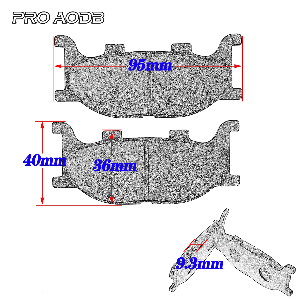 For Yamaha XJ6-N XJ6-F XJ6-S XJ6-SP Diversion 600 2013-2015 FZ6 FZ600 Fazer Naked NS 2004-2007 Motorcycle Front Rear Brake Pads