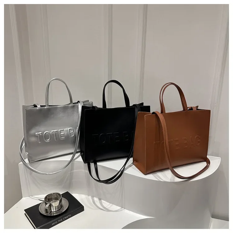 Einfache Vintage-Tragetaschen aus Pu-Leder für Damen, lässige Mode, einzelne Schulter-Cross-Body-Taschen, Handtasche für Damen zum Arbeitseinkaufen – Detail 21
