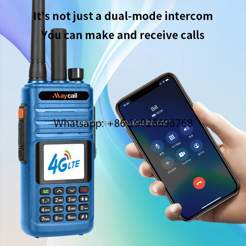 

MC-700EX 4G Handheld POC Walkie-Talkie Single-Call Wireless Two-Way Communication Explosion Proof with 5000km Range