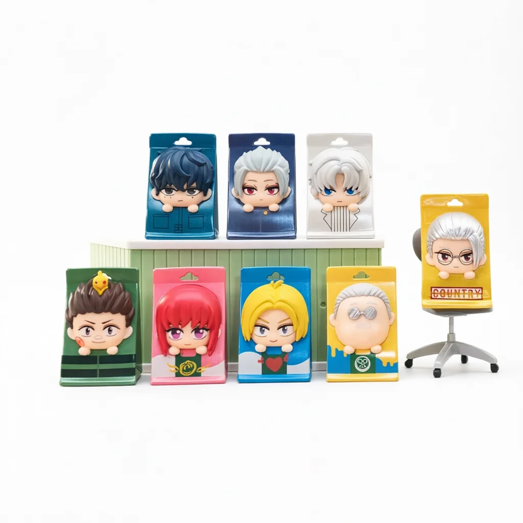 SAKAMOTO Days Mini Blind Box Toy Anime Figures Takeout Bag Model Backpack P