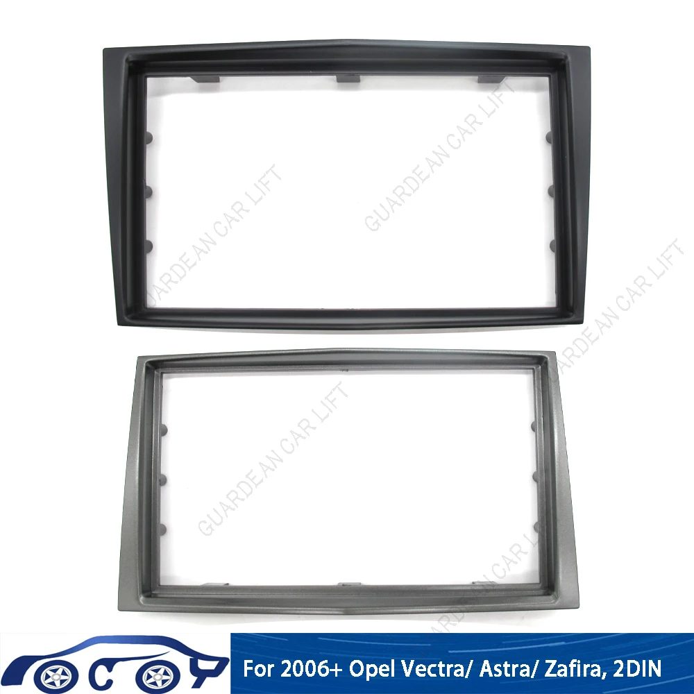 

2 Din Head Unit Car Radio Fascias For 2006+ Opel Corsa (C) Agila Astra (G) Combo (C) Vivaro Vectra (C) Tigra Omega (B) Frame