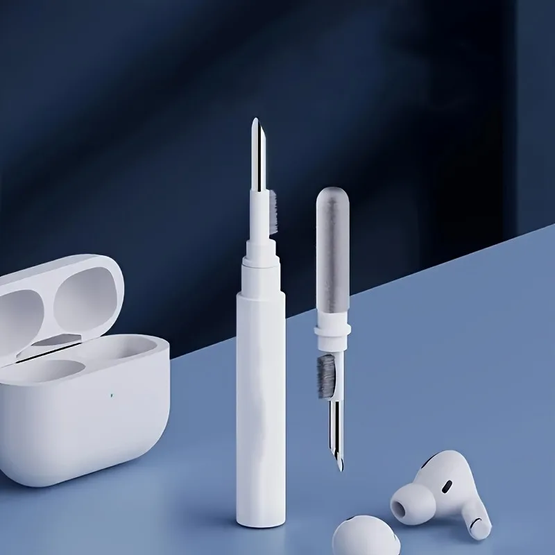 Herramientas de limpieza de auriculares Bluetooth 2025 para Airpods Pro 3 2 1, Kit de limpieza, estuche para auriculares, bolígrafo de limpieza para Samsung Xiaomi Airdots