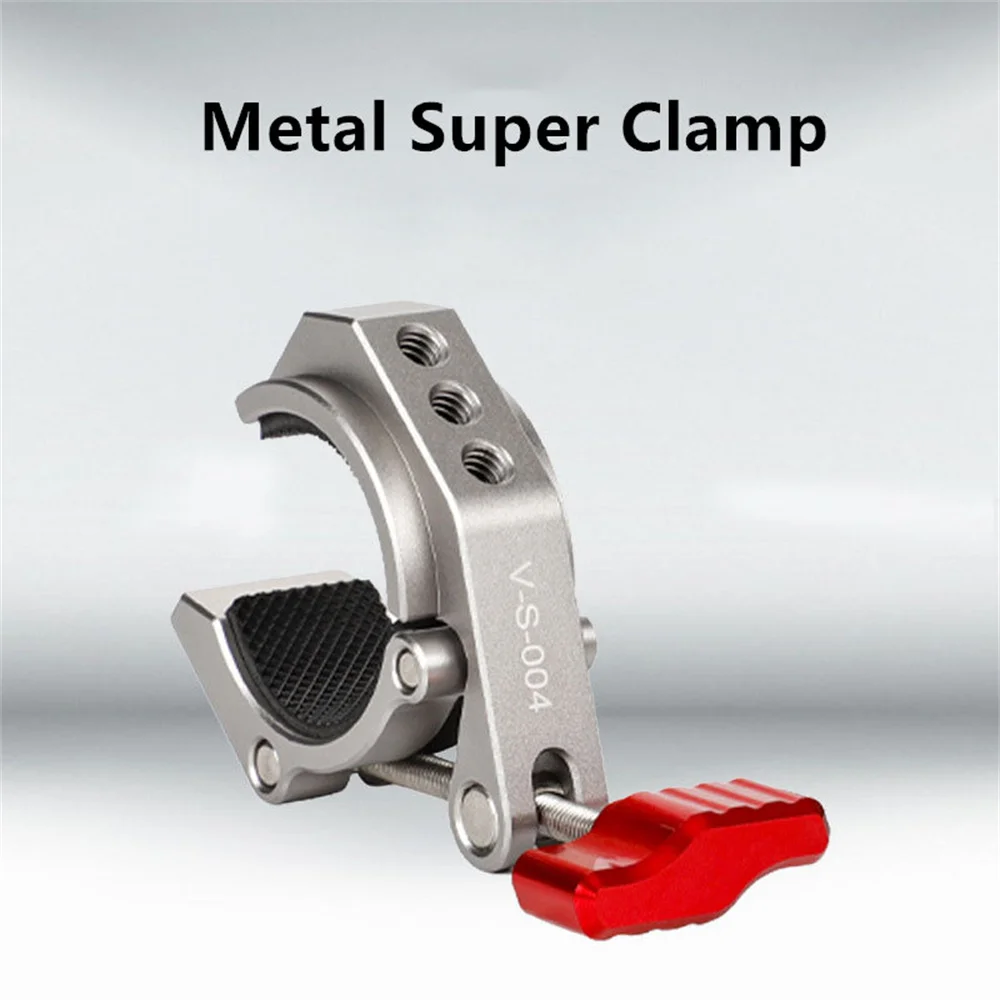 

Metal Multi-Function Super Clamp Strong Clip w1/4 Screw for Umbrella Video Light Tripod Gopro 11 10 Action Camera Bicycle Holder