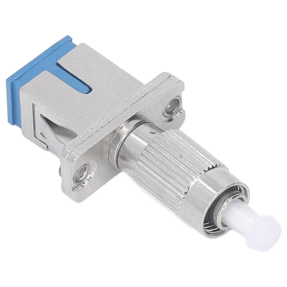 3PCS Low Insertion Loss FC Male to SC Female Connector Durable Single Mode Fiber Optic Converter Adapter