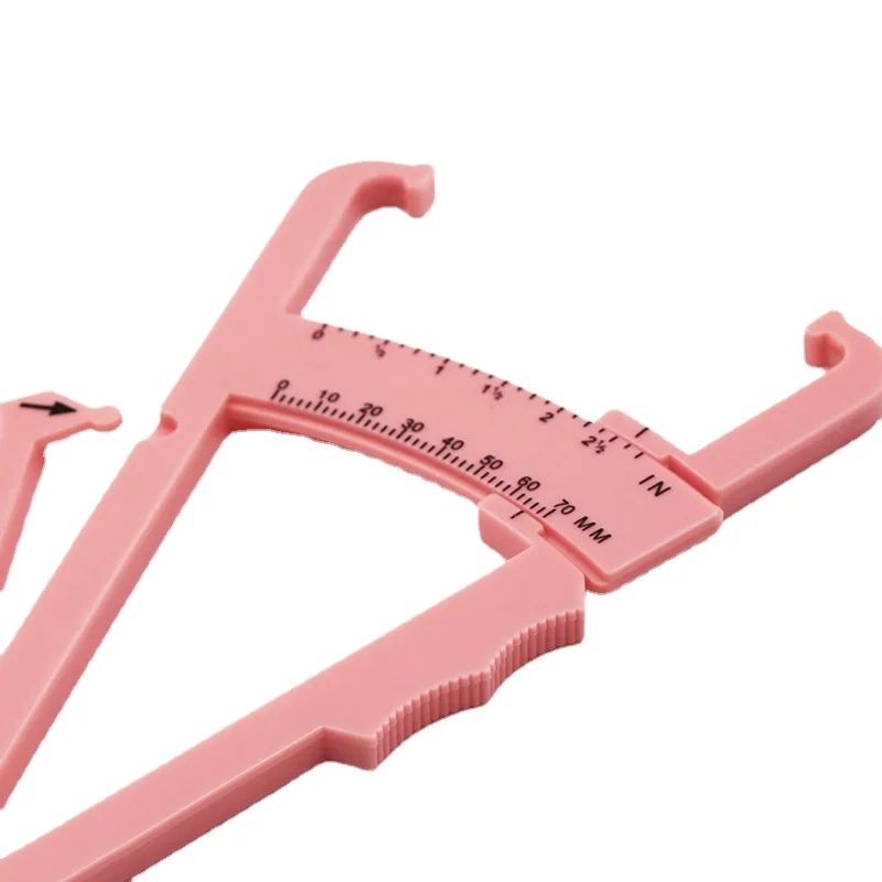 Creative white fat caliper new sebum thickness meter fat clip thickness measurement tools  vernier caliper  calibre digital