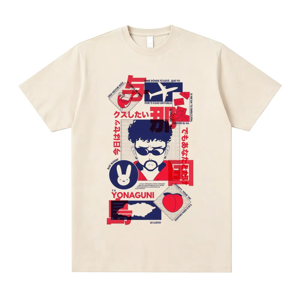 

Rapper Bad Bunny T Shirts Debi Tirar Mas Fotos DTMF Merch 2026 T-Shirts Men Women Summer Casual Tshirt Male Fashion Streetwear