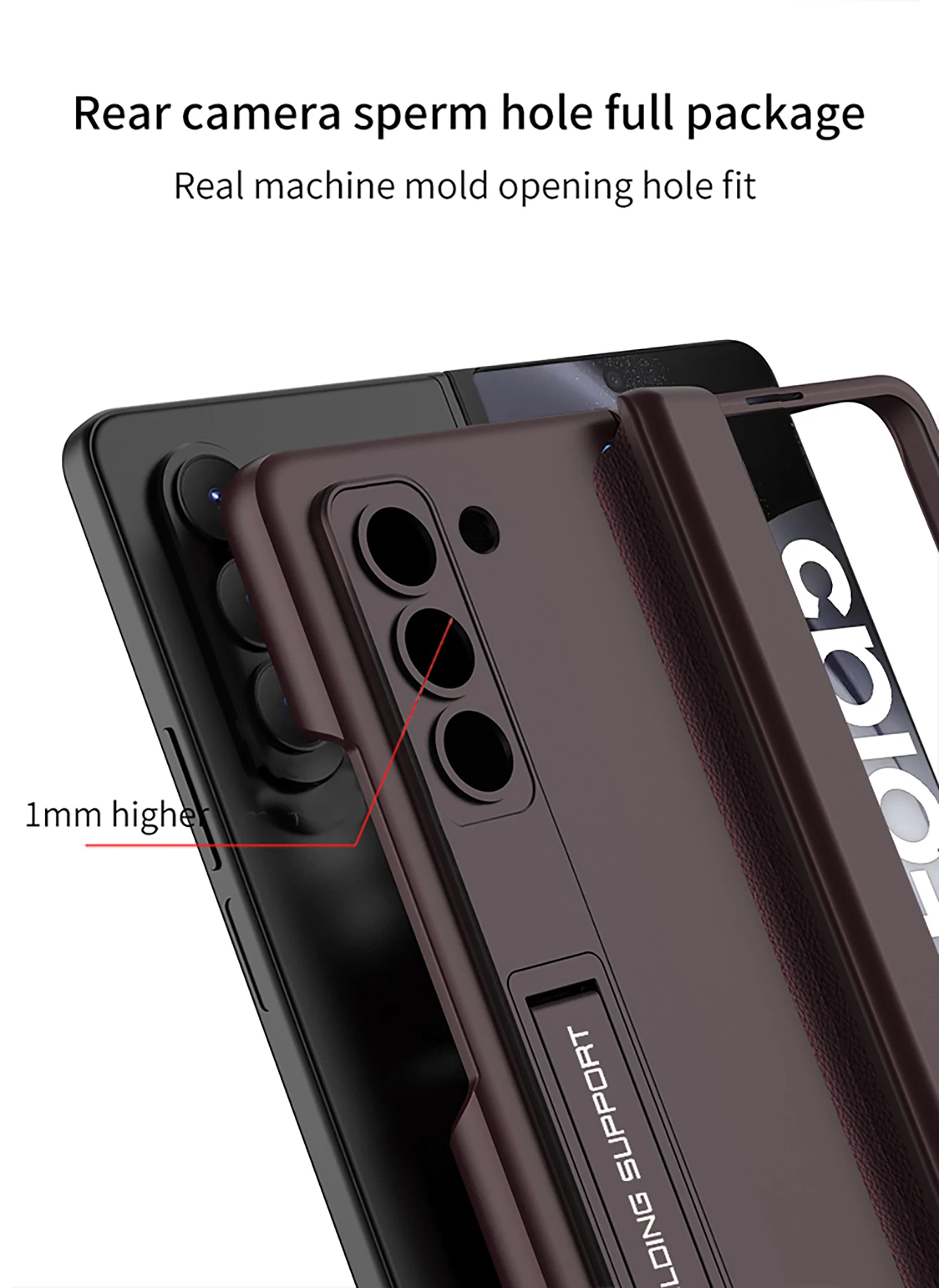 GKK Original Hülle für Samsung Galaxy Z Fold 8 Ultra 7 6 5 Hülle Magnetisches Scharnier Panzerung Stoßfest Matt Harte PC-Abdeckung für Z Fold 4 – Detail 15