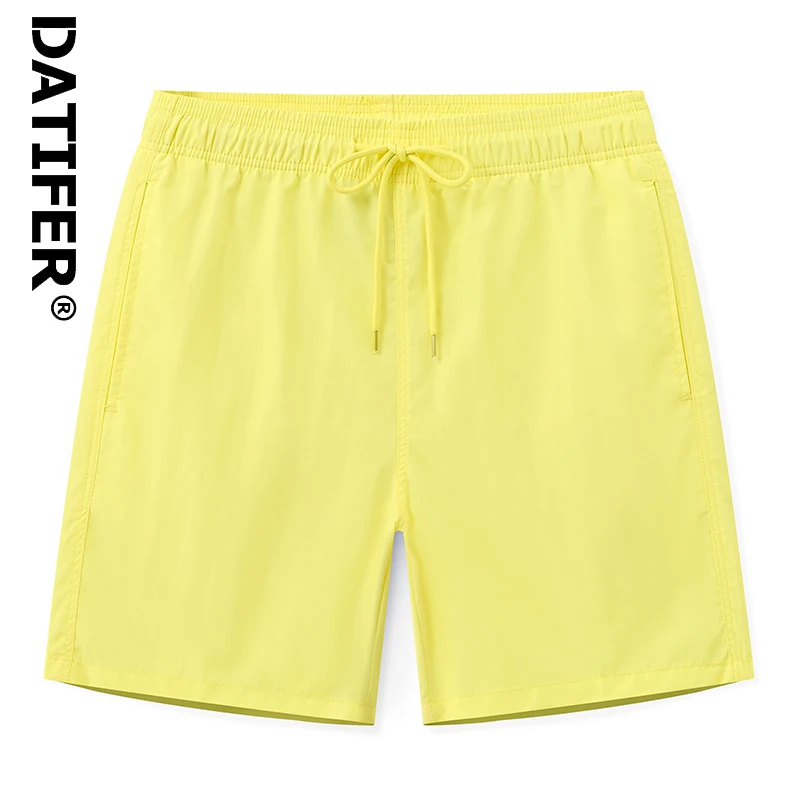 DATIFER 2025 New Arrival Style Man Swimwear Surfing Nylon Breathable Mesh Liner Maillot De Bain Homme Sport Board Shorts