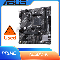 Asus PRIME A520M-K, AMD A520, AM4, Micro ATX, 2 DDR4, VGA, HDMI, M.2 Motherboard