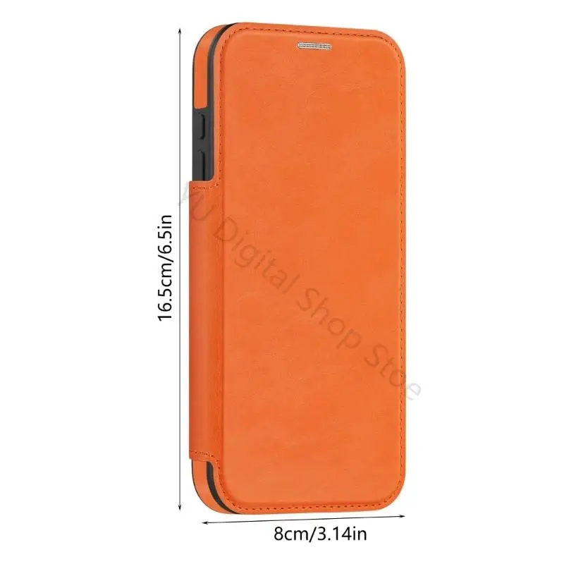 96BA Modische Flip-Wallet-Hülle aus leichtem PU-Leder für Telefon 17 – Detail 6