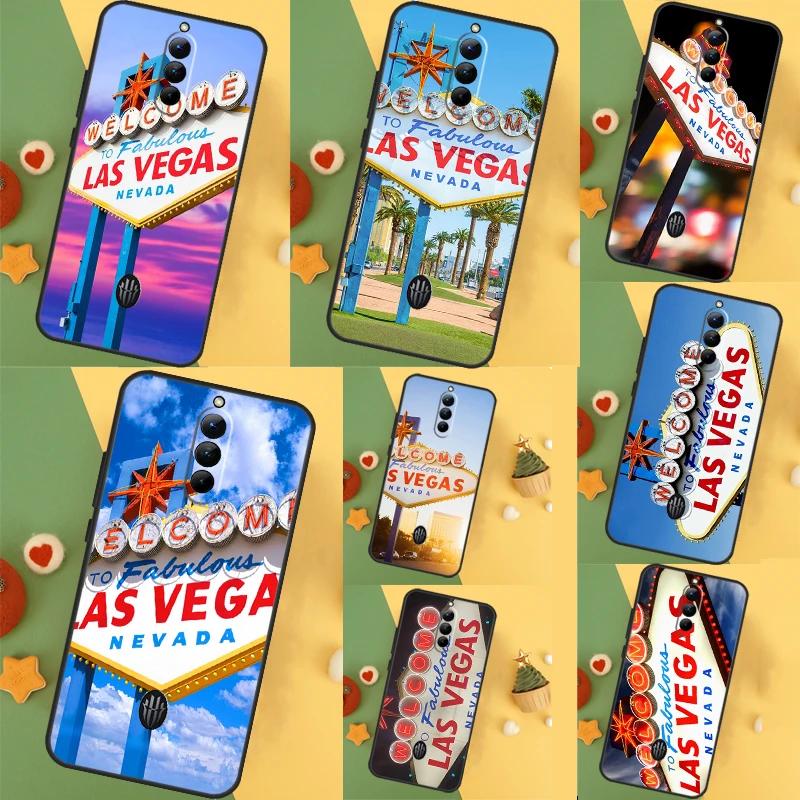 Las Vegas Sign Rome Phone Case For ZTE Nubia Red Magic 9 Pro Plus 8 8S Pro Plus 6 7 6S 7S Pro 5G 5S 6R Cover