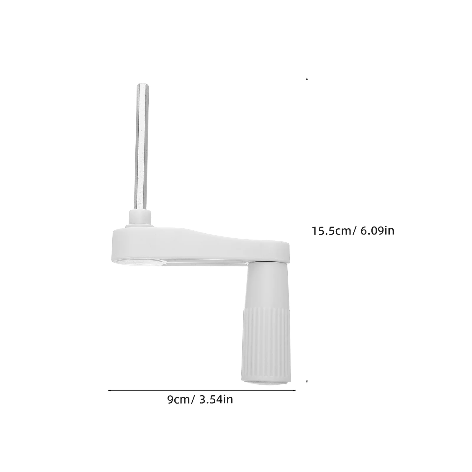 مقبض كرنك لارتفاع قابل للتعديل كرسي الطاولة رفع عجلة اليد المعدنية استبدال جزء ملحق مكتب قائم قبضة مريحة #4